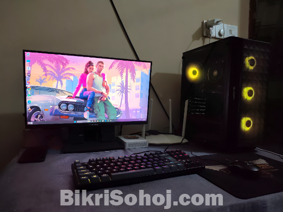 Amd-msi Gaming Pc with Official Warranty